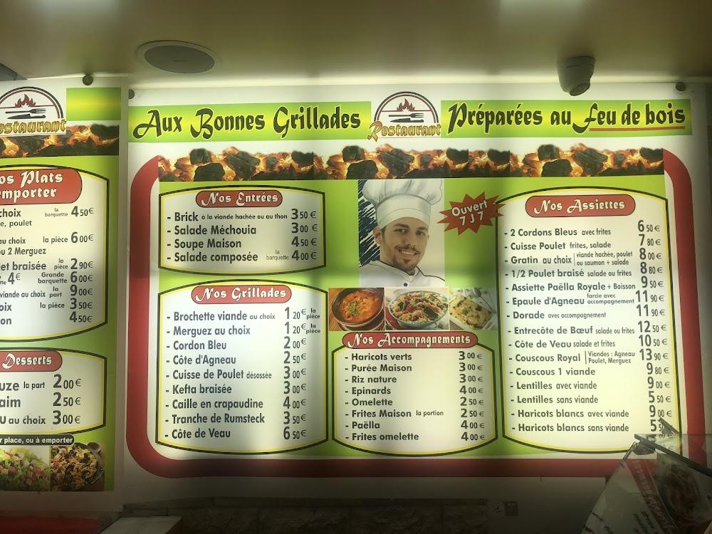 Aux Bonnes Grillades - Menu Image 2